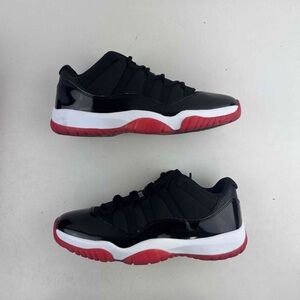 Jordan Black and Red Sneakers